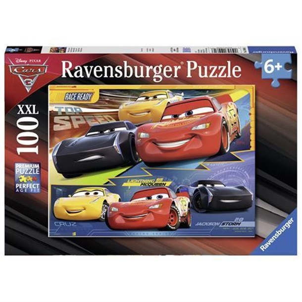 Ravensburger 100 Parça Puzzle Walt Disney Cars 3 109616