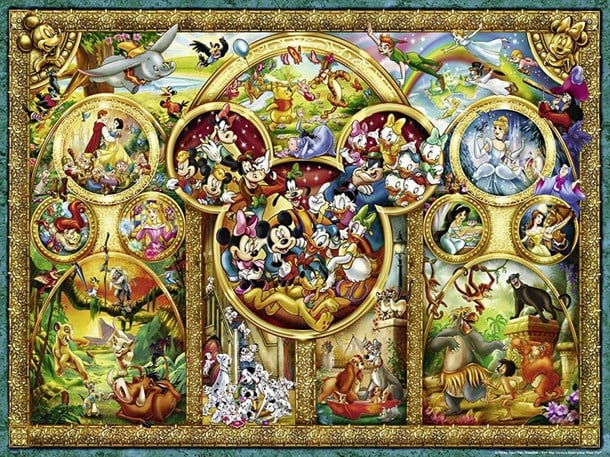 Ravensburger 1000 Parça Puzzle WD Themes 152667 Ravensburger 1000 Parça Puzzle WD Themes 152667