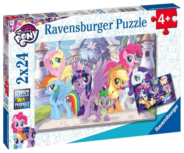 Ravensburger 2x24 Parça Puzzle My Little Pony 078127 Ravensburger 2x24 Parça Puzzle My Little Pony 078127
