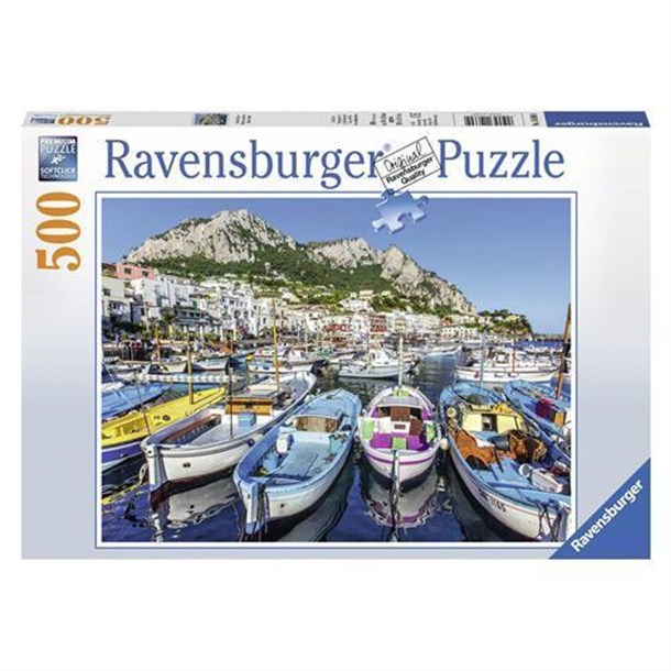 Ravensburger 500 Parça Puzzle Renkli Marina 146604