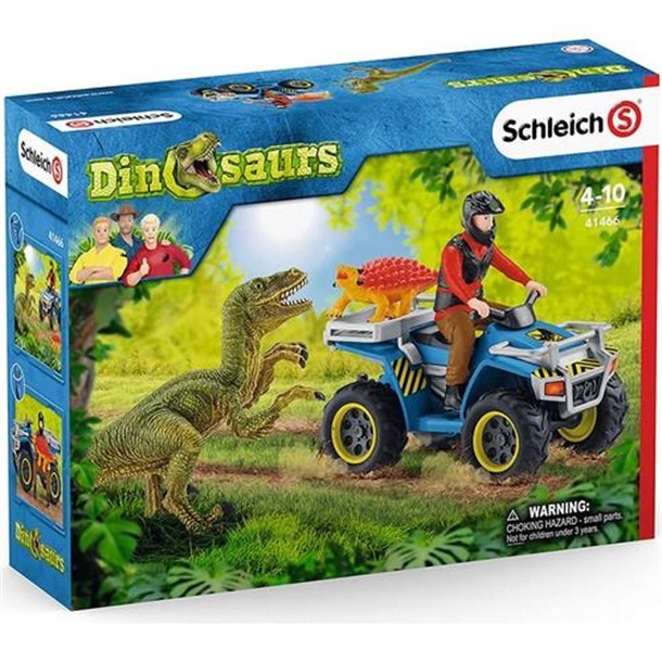 Schleich Dinosaurs Oyun Seti Velociraptorden Kaçış 41466