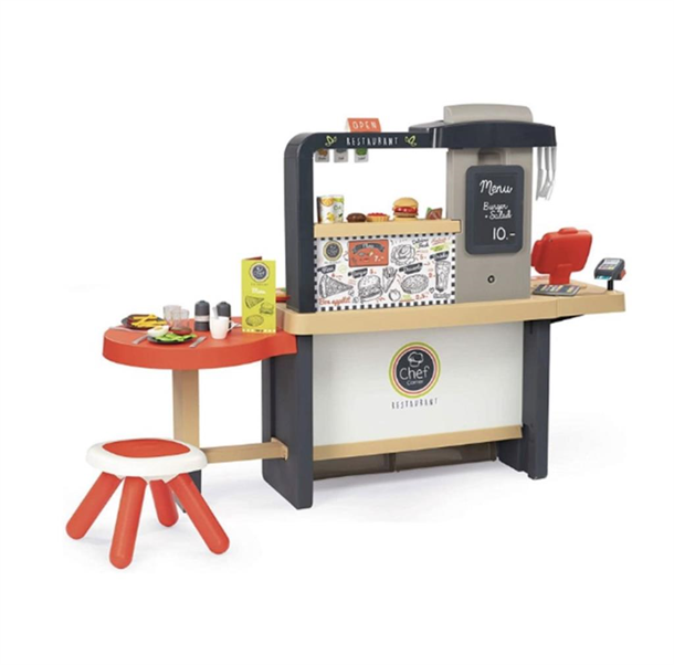 Smoby Şefin Köşe Restaurantı Mutfak Seti 312307 Smoby Şefin Köşe Restaurantı Mutfak Seti 312307