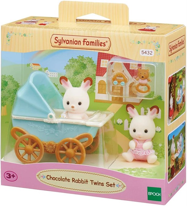 Sylvanian Families Çikolata Kulaklı Tavşan İkizler 5432 Sylvanian Families Çikolata Kulaklı Tavşan İkizler 5432