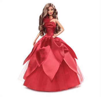 Barbie 2022 Mutlu Yıllar Bebeği Kumral HBY05 - Toysall