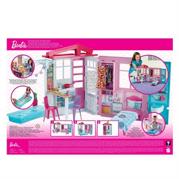 Barbie'nin Taşınabilir Portatif Evi FXG54 | Toysall
