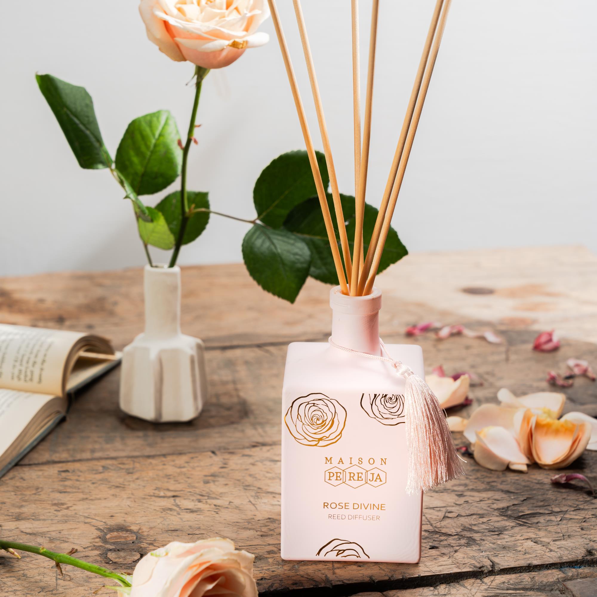 Rose Divine Çubuklu Oda Kokusu 500 ml - Maison Pereja