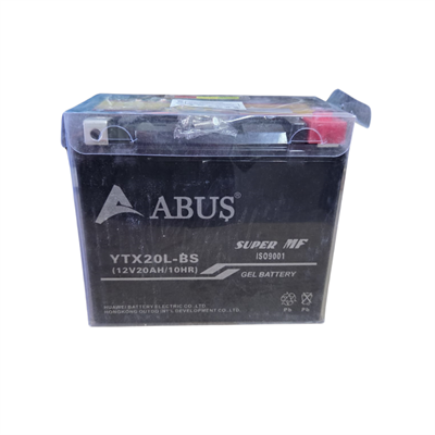 Abus YTX20L-BS Motosiklet Aküsü