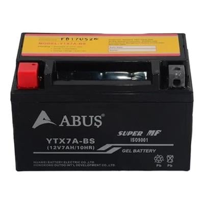 Abus Ytx7a-Bs Motosiklet Aküsü