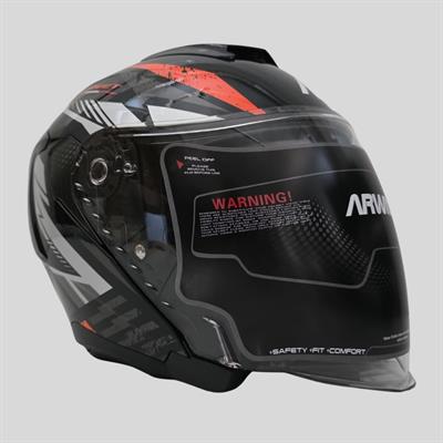 Arwic Street Model Yarım Motosiklet Kaskı – AR836