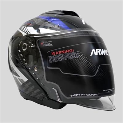 Arwic Street Model Yarım Motosiklet Kaskı – AR836