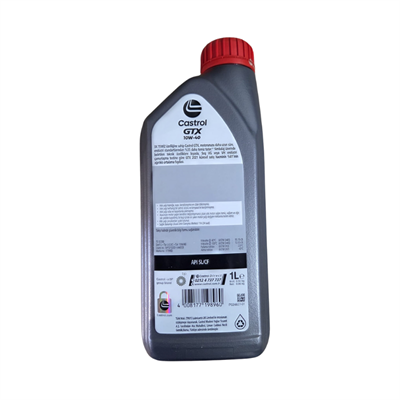 Castrol GTX 10W-40 Sentetik Motor Yağı