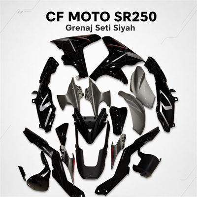 HMAPART Cf Moto Sr250 Grenaj Seti Siyah