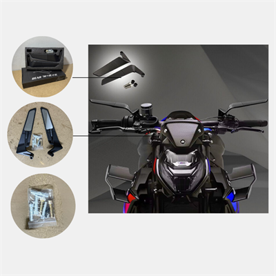 HMAPART H2 Gidon Bağlantılı Katlanabilir Ayna Takım 8 mm - 10 mm (K)