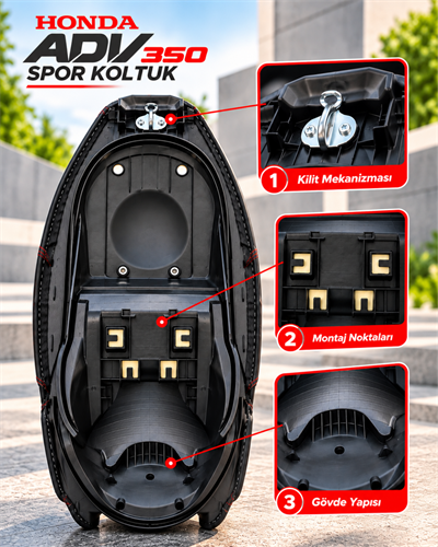 HMAPART Honda ADV350 Spor Koltuk
