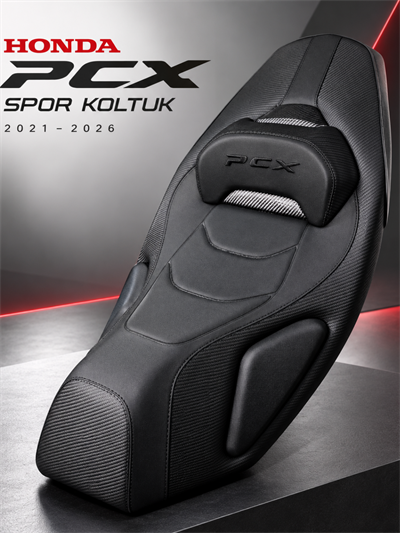 HMAPART Honda Pcx Spor Koltuk Karbon 2021-2026