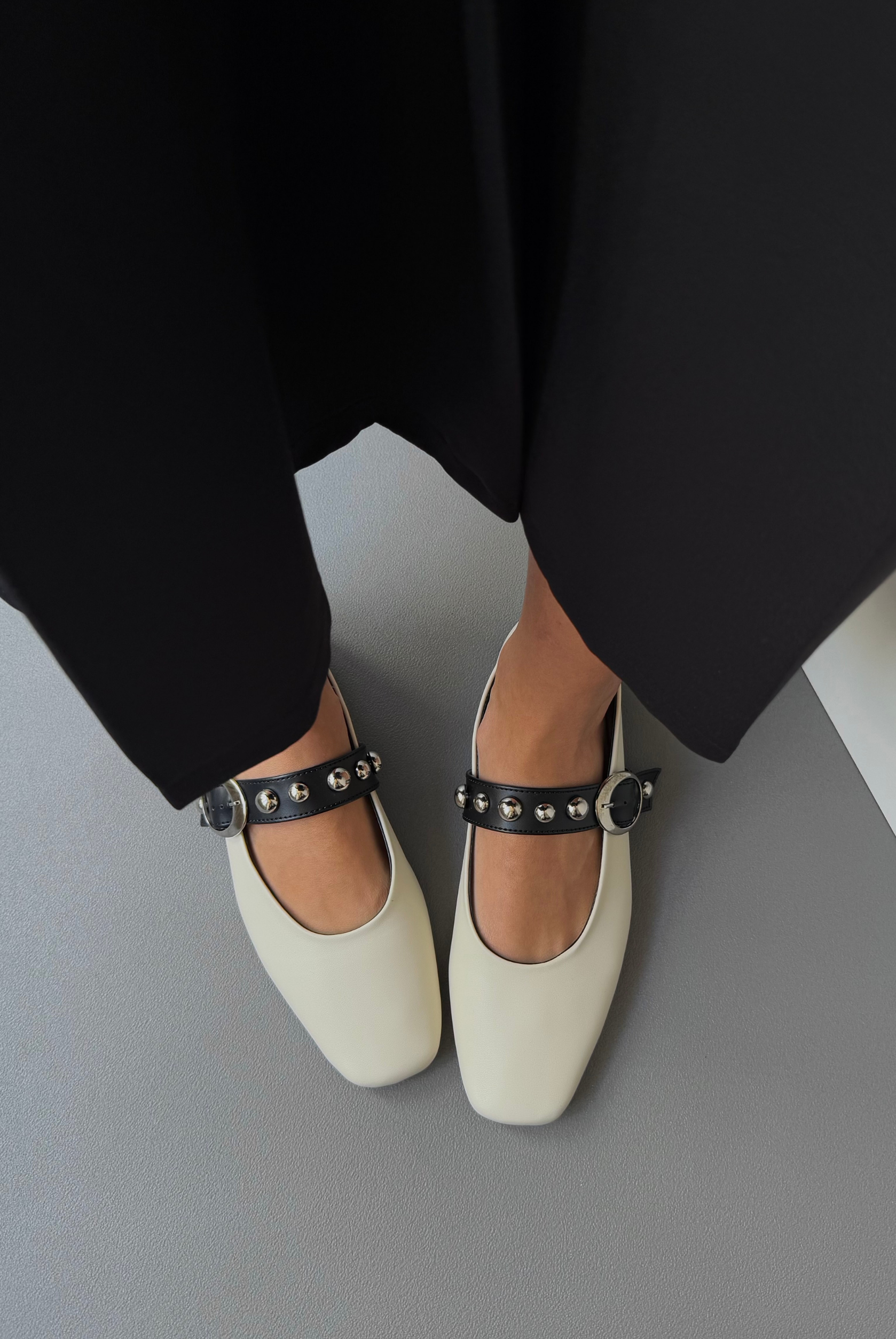 Kadın Babet BEJ SİYAH