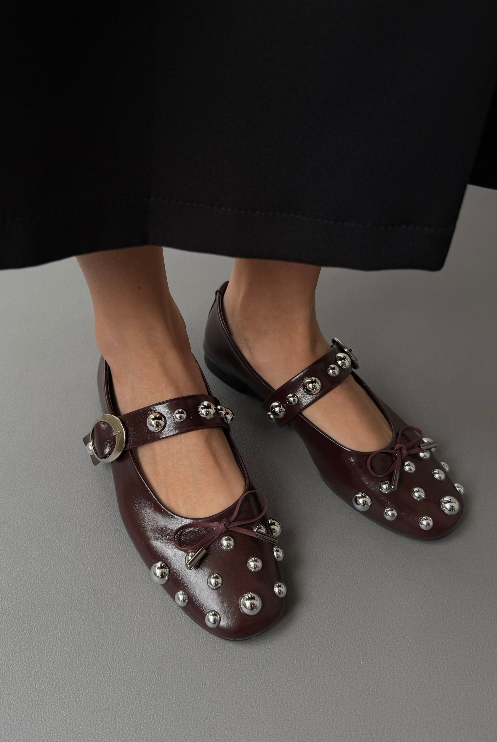 Kadın Babet BORDO RUGAN