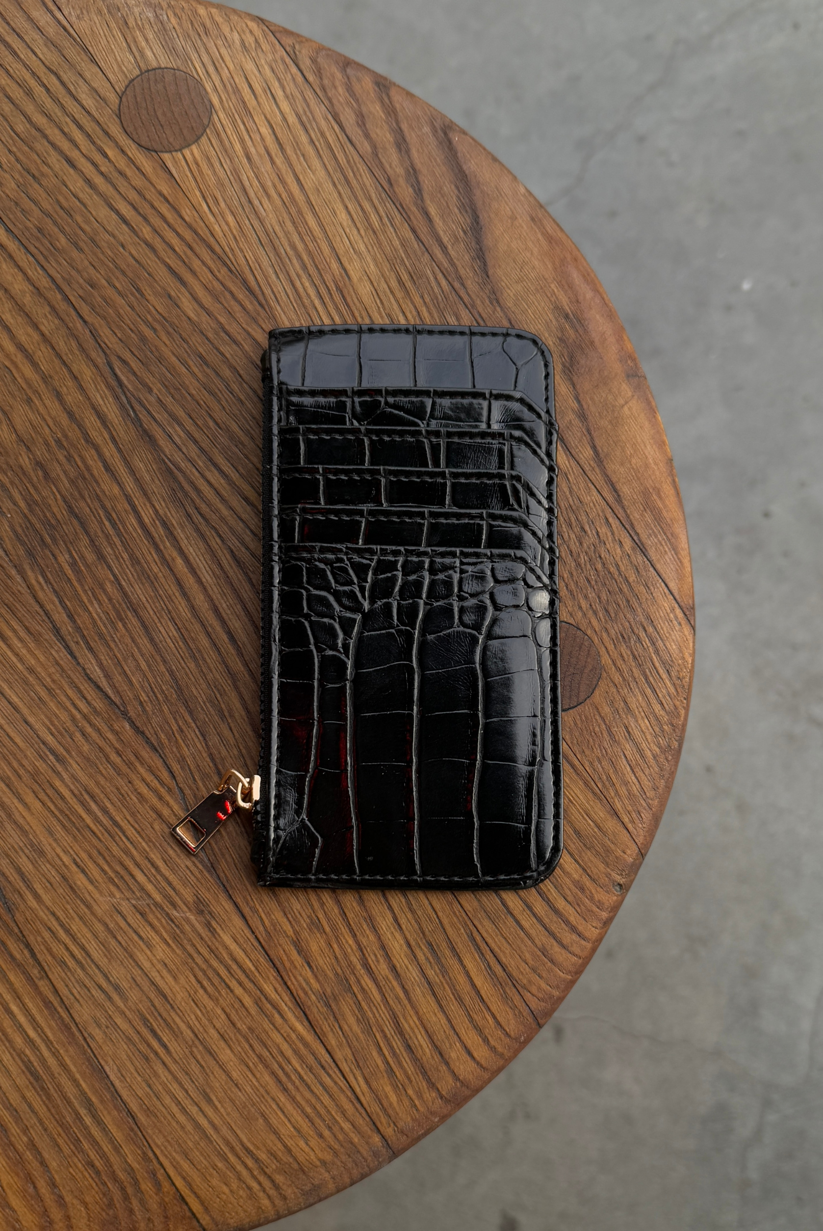 Kadın Cüzdan SİYAH CROCO