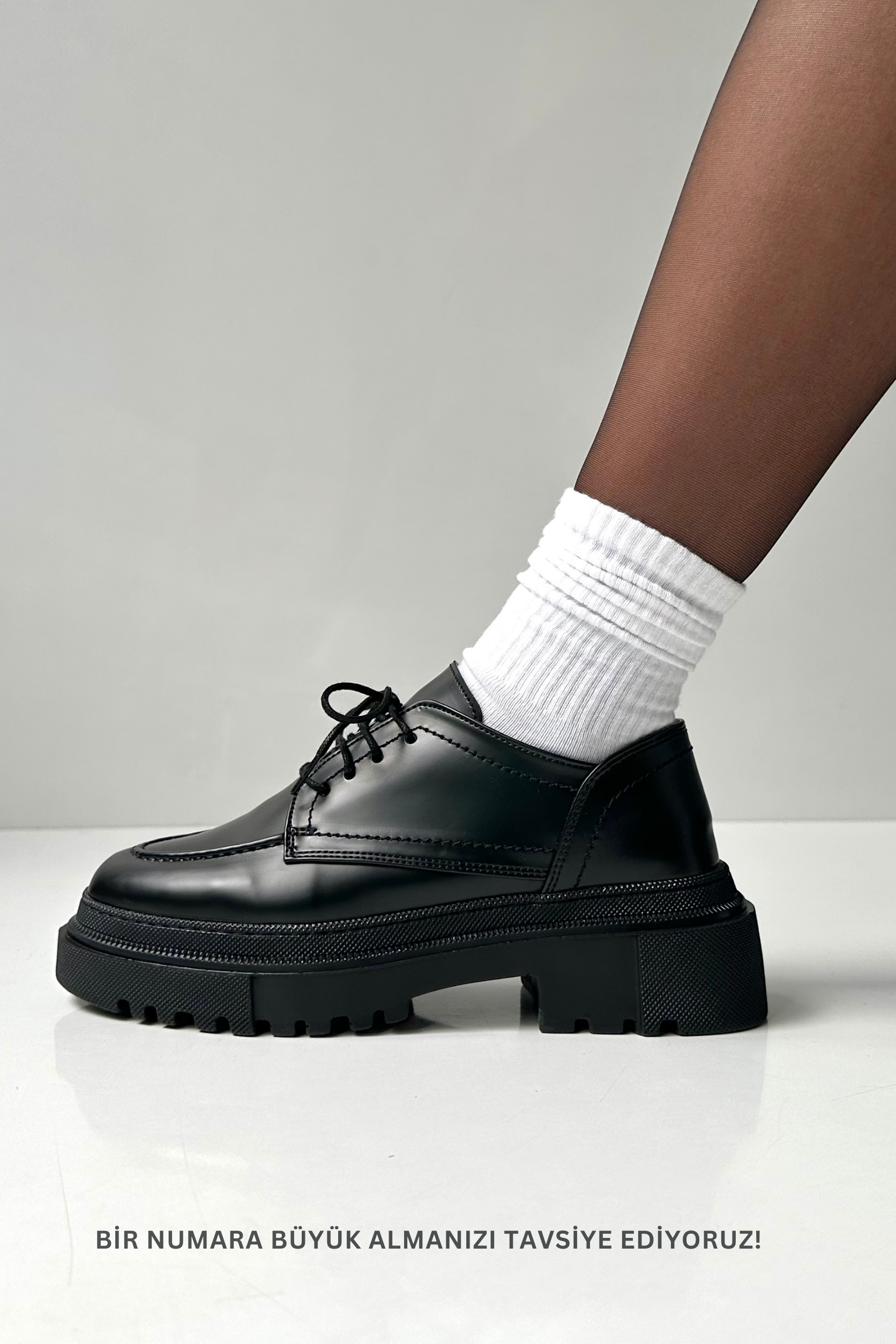 Kadın Makosen Ayakkabı SİYAH