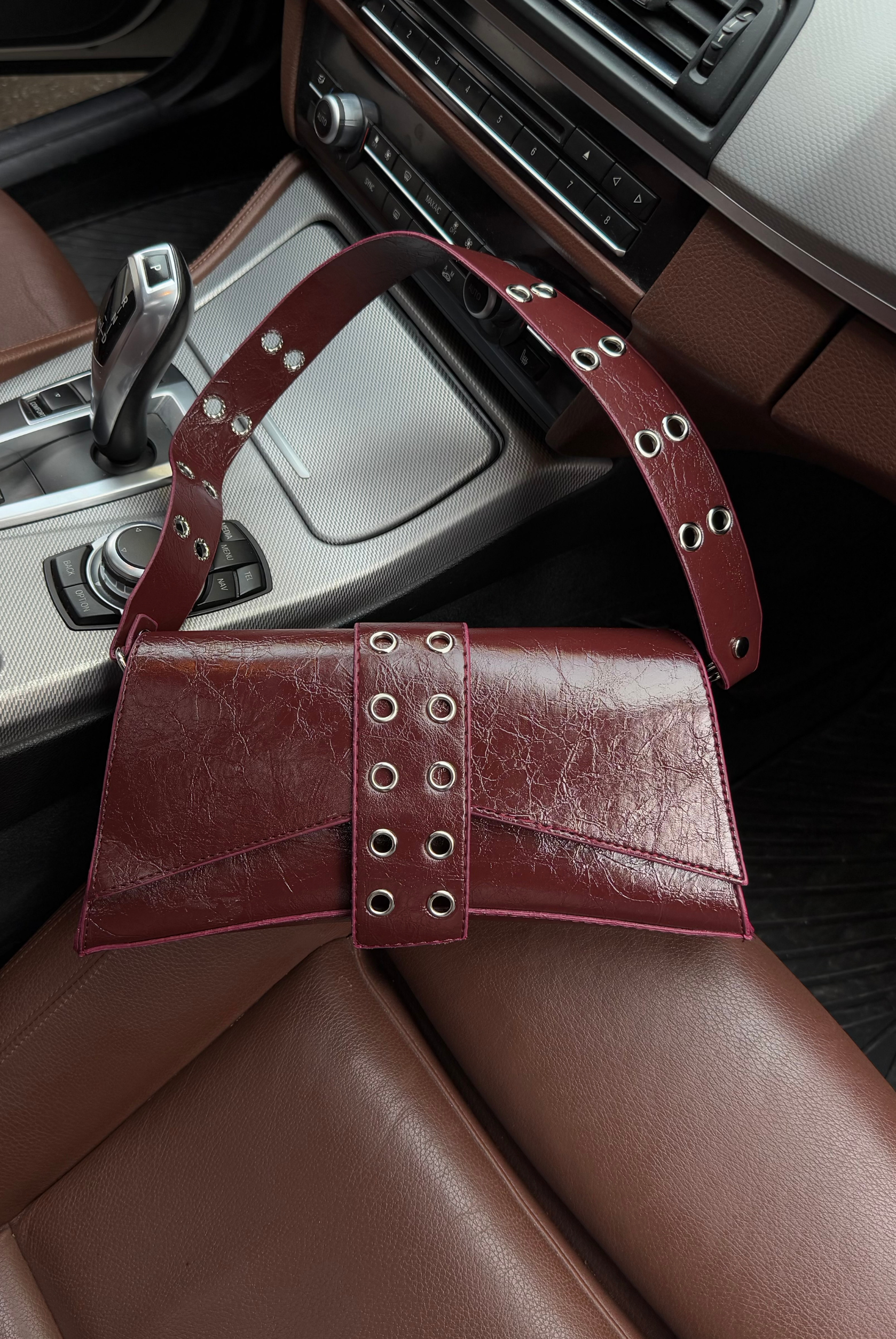 Kadın Omuz Çantası BORDO RUGAN