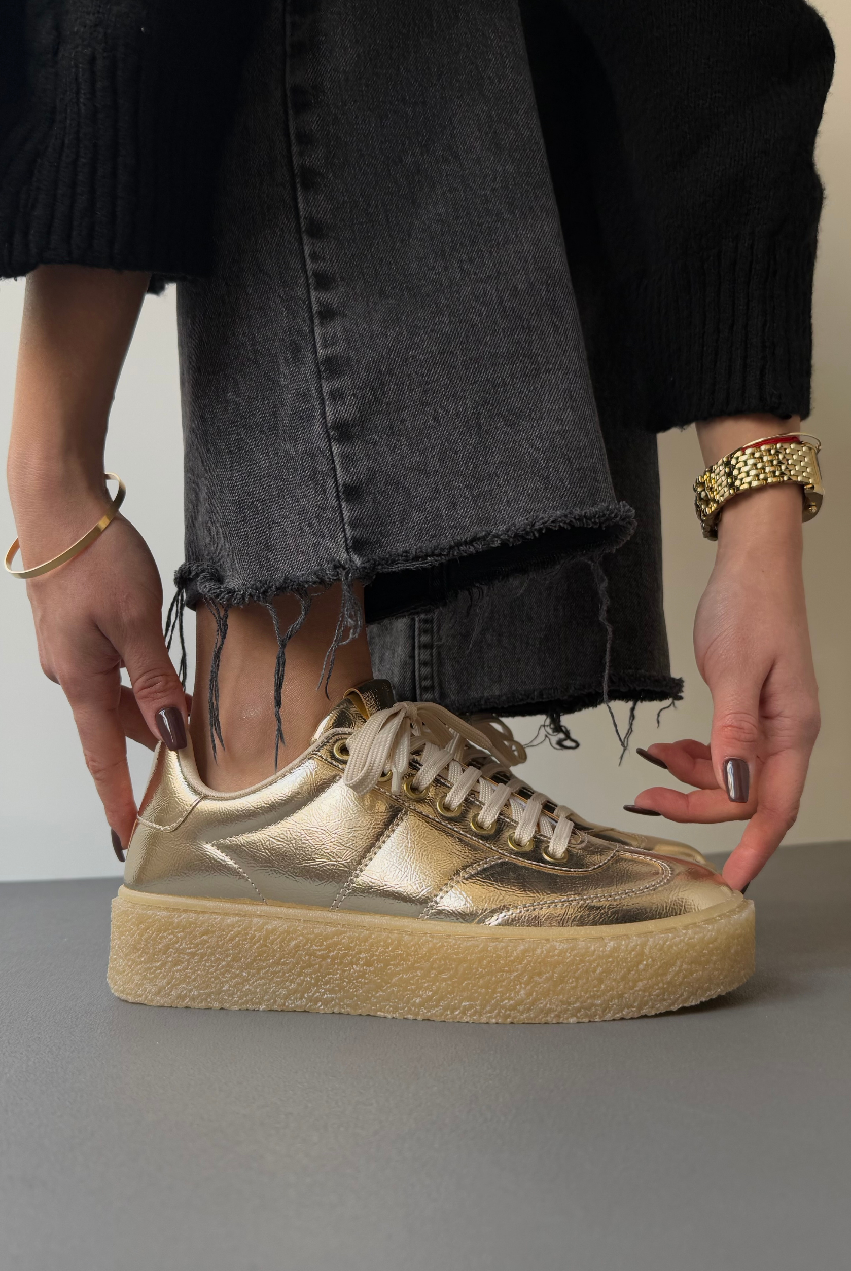 Kadın Spor Ayakkabı ALTIN