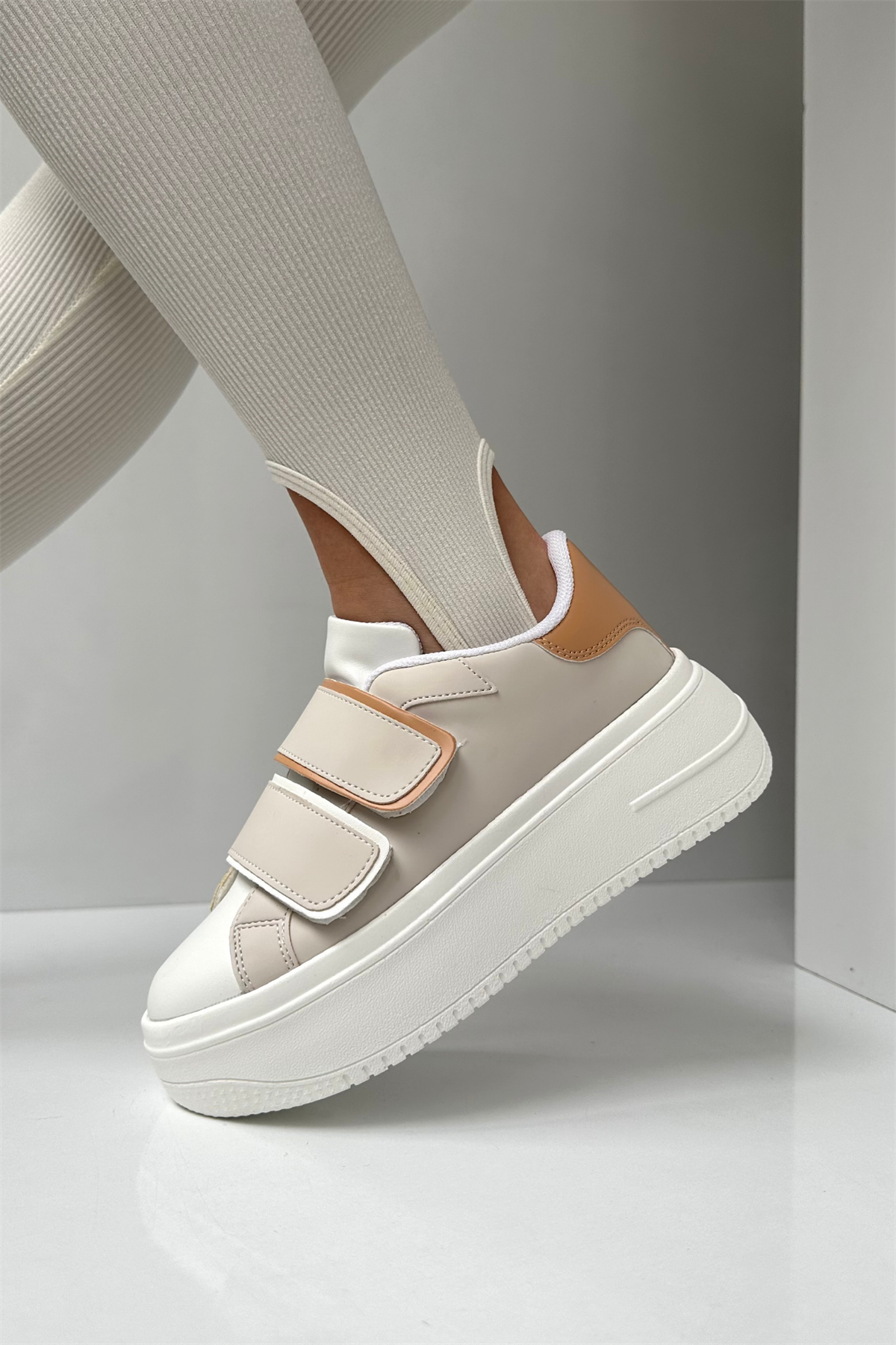 Kadın Spor Ayakkabı BEJ