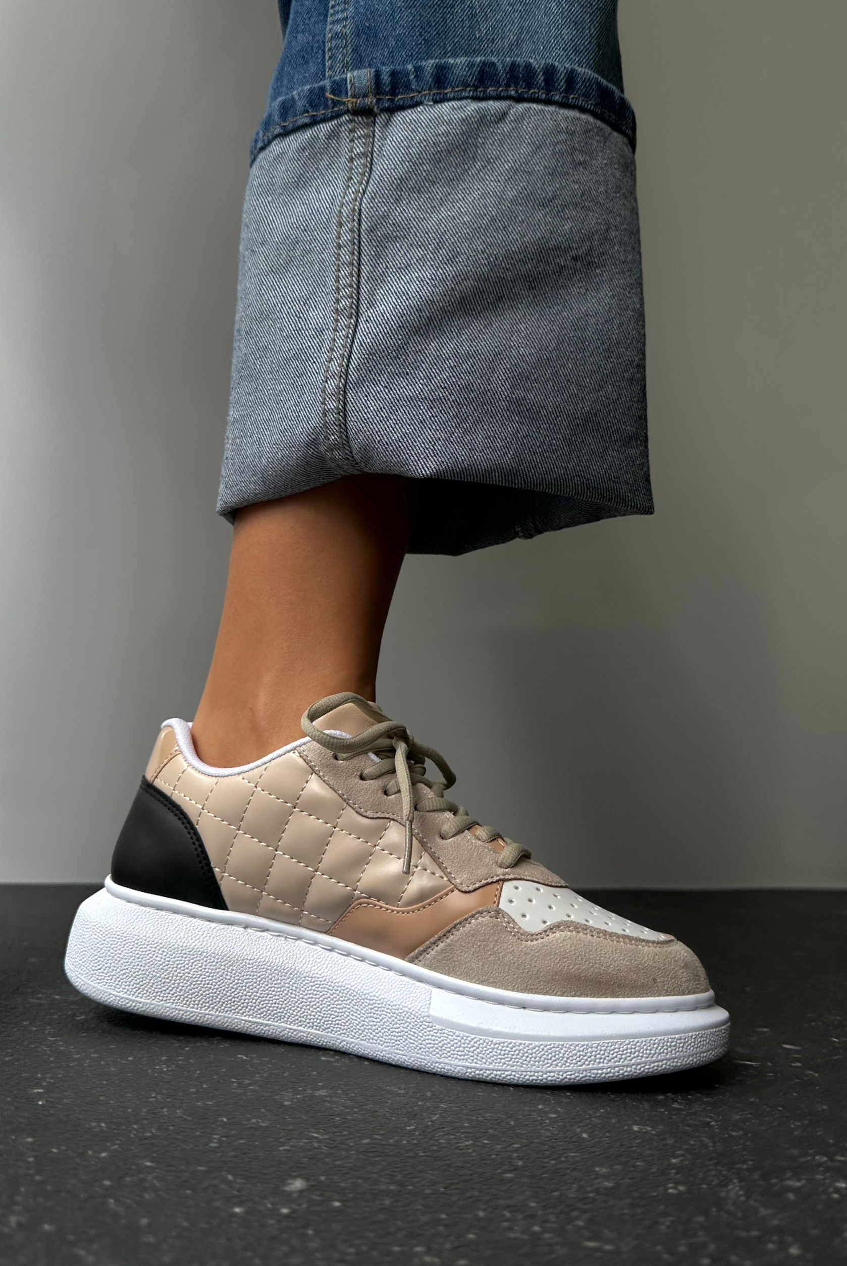 Kadın Spor Ayakkabı BEJ