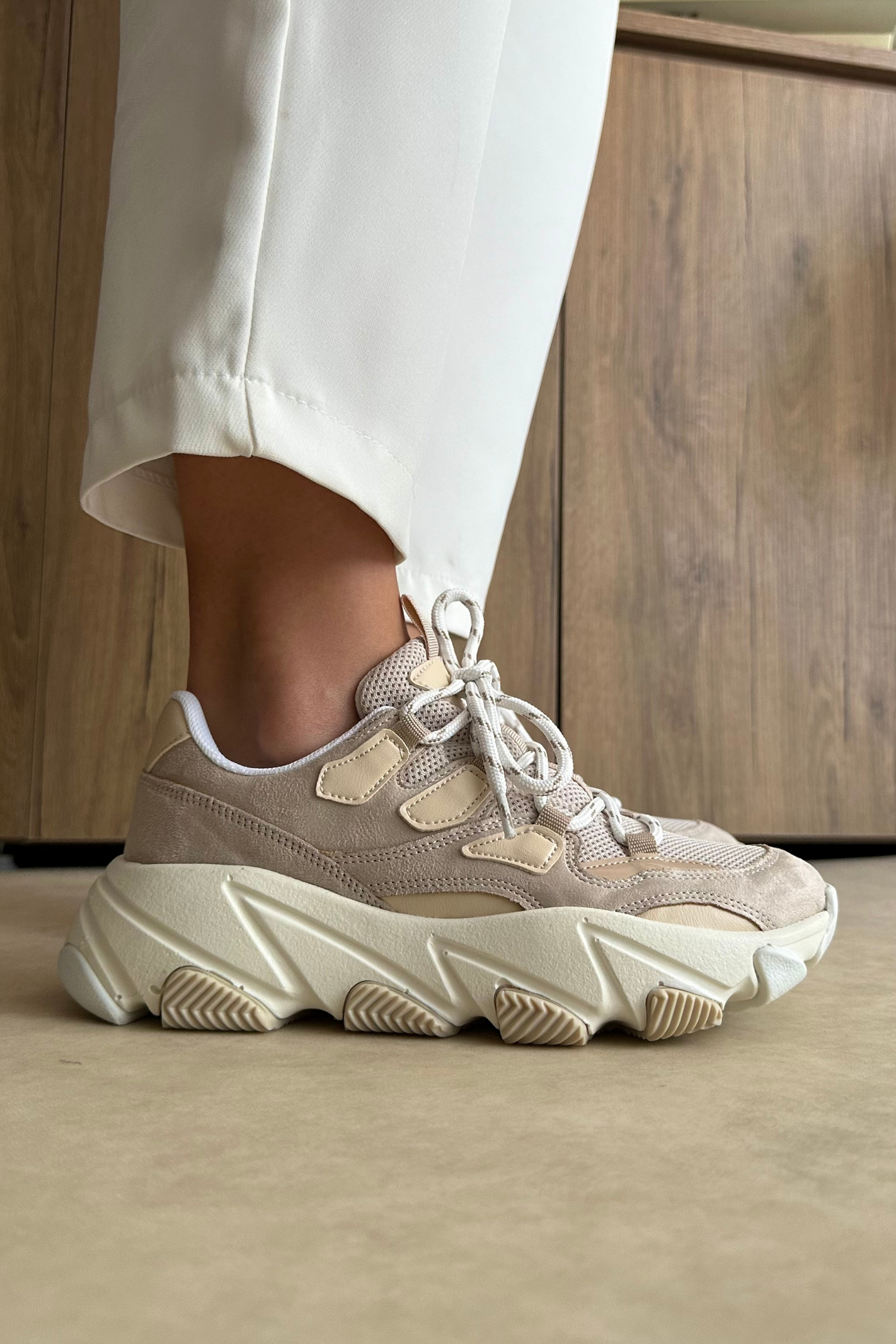 Kadın Spor Ayakkabı BEJ