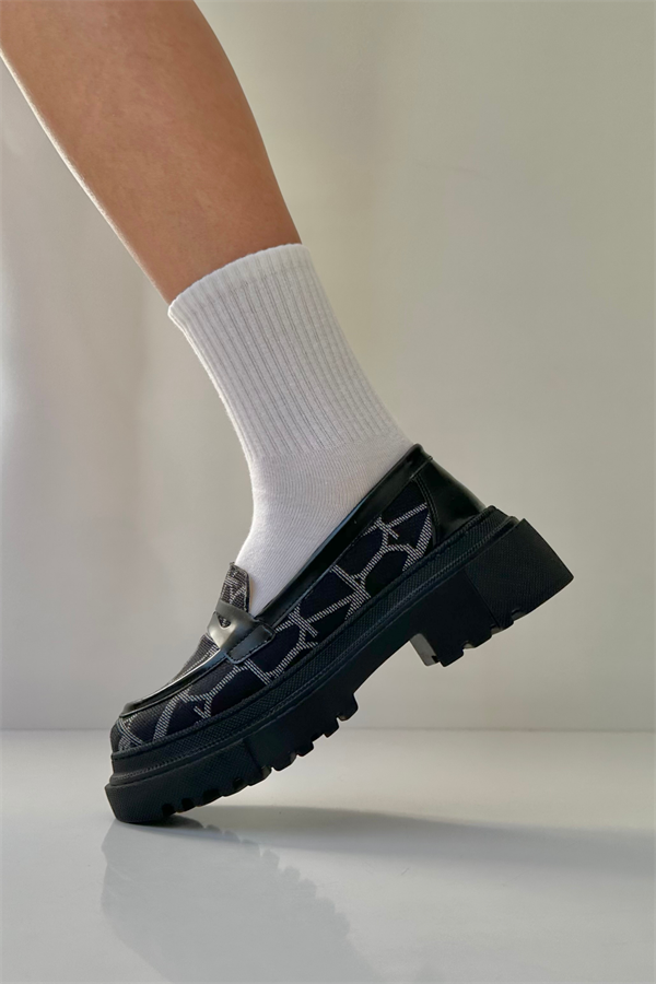 Kadın Loafer Ayakkabı SİYAH