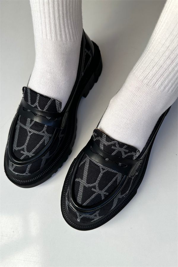 Kadın Loafer Ayakkabı SİYAH