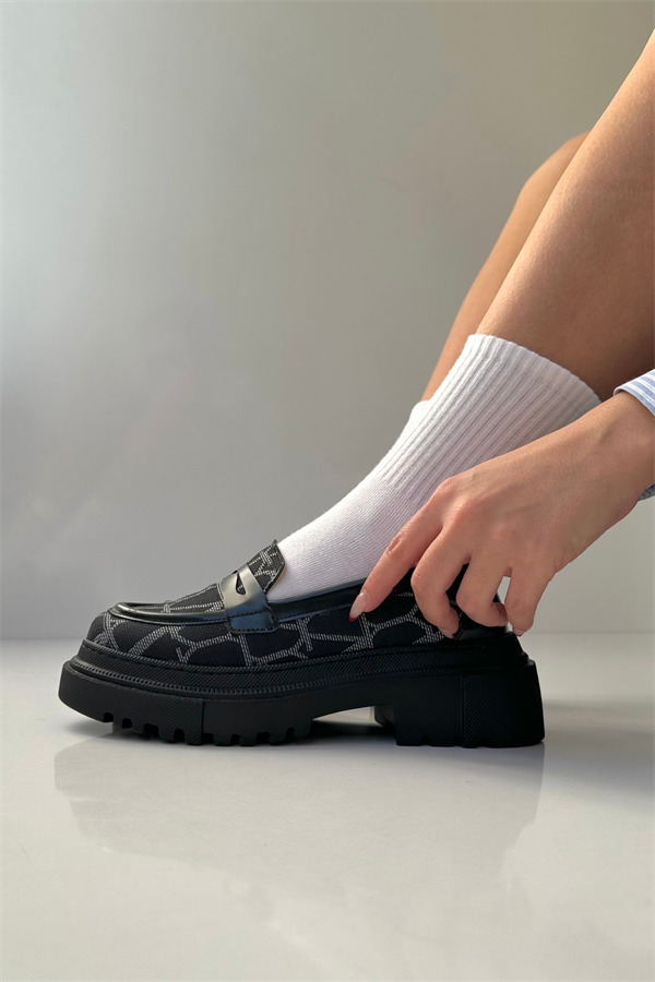 Kadın Loafer Ayakkabı SİYAH