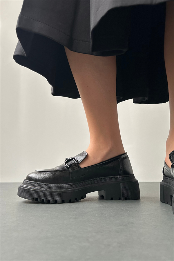 Kadın Loafer Ayakkabı SİYAH