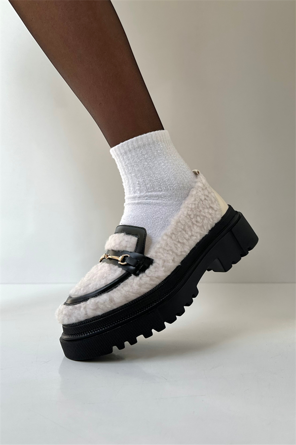 Kadın Loafer Ayakkabı TUYLU