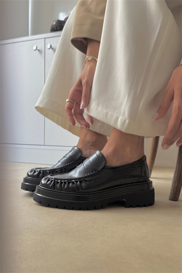 Kadın Loafer SİYAH