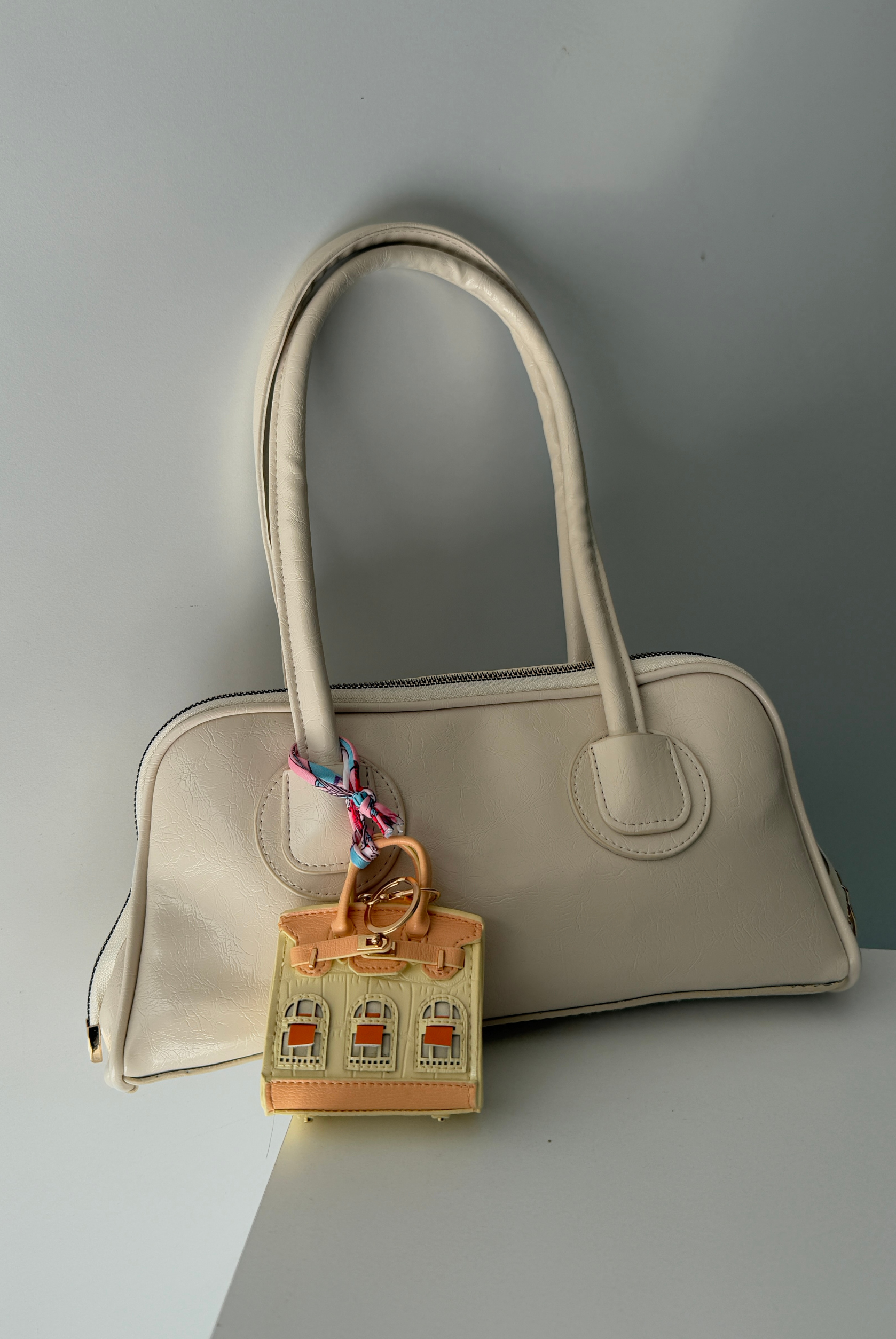 Çanta Aksesuar Charm SARI MİNİ ÇANTA FİGÜRÜ