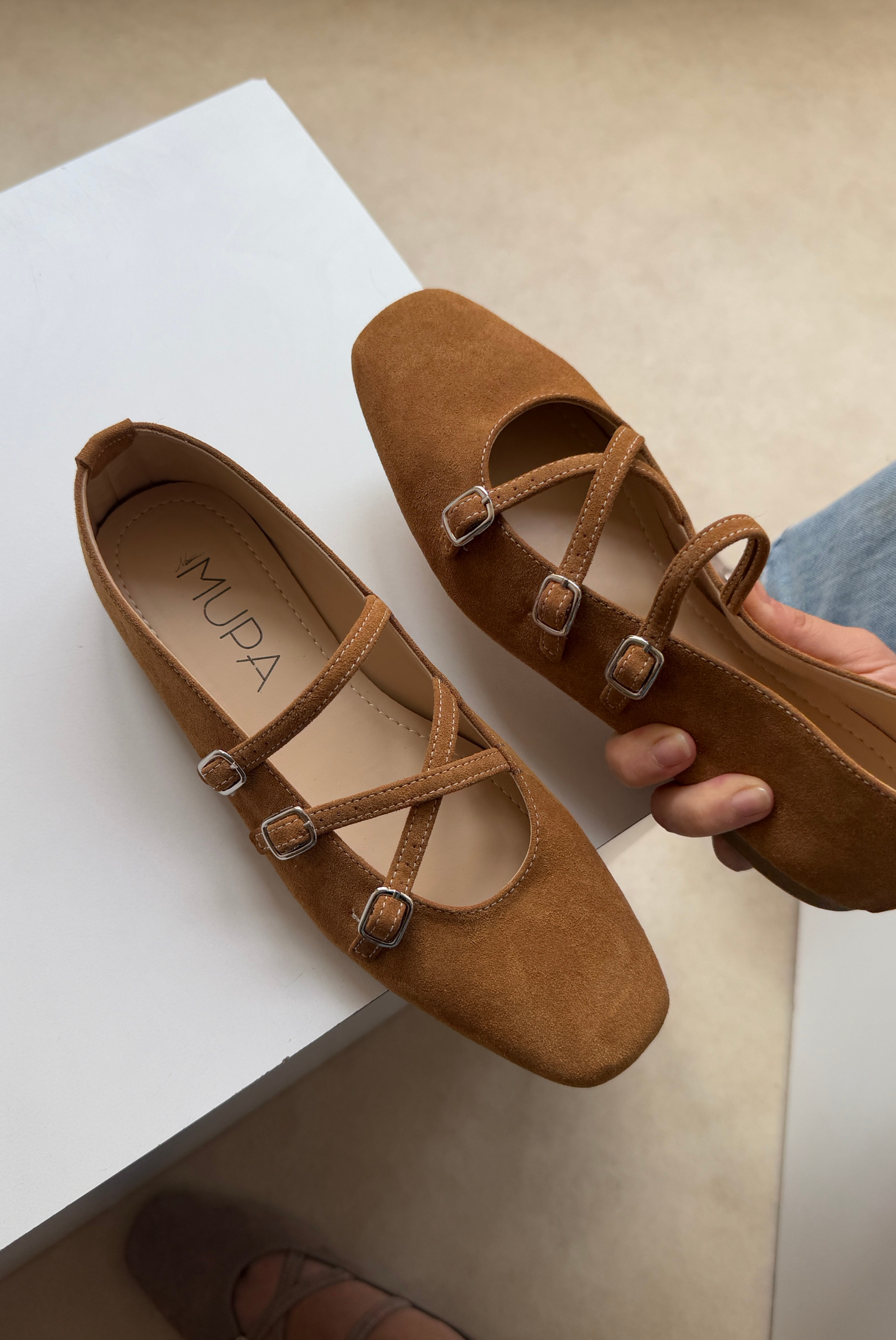 Kadın Babet CAMEL SÜET