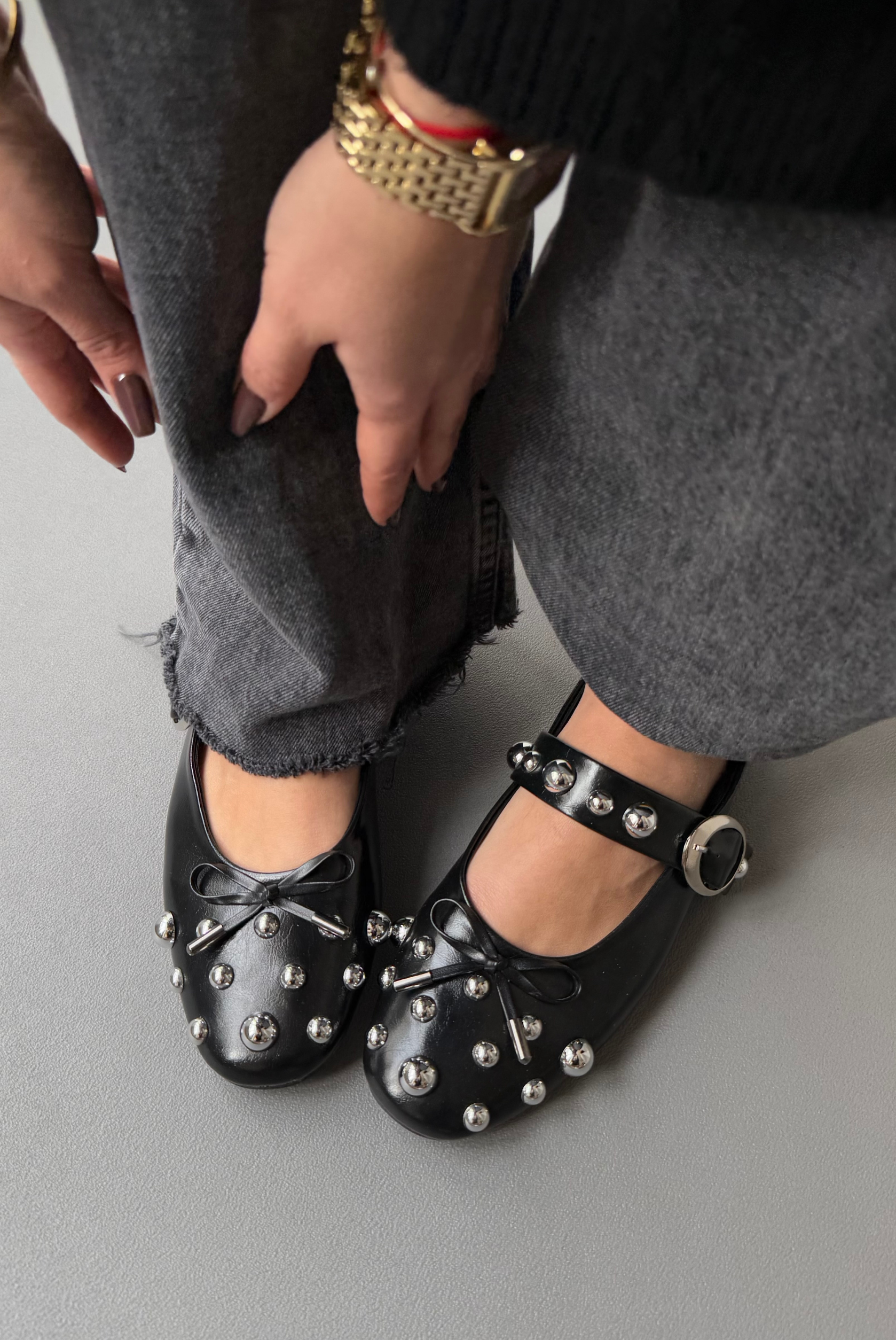 Kadın Babet SİYAH RUGAN