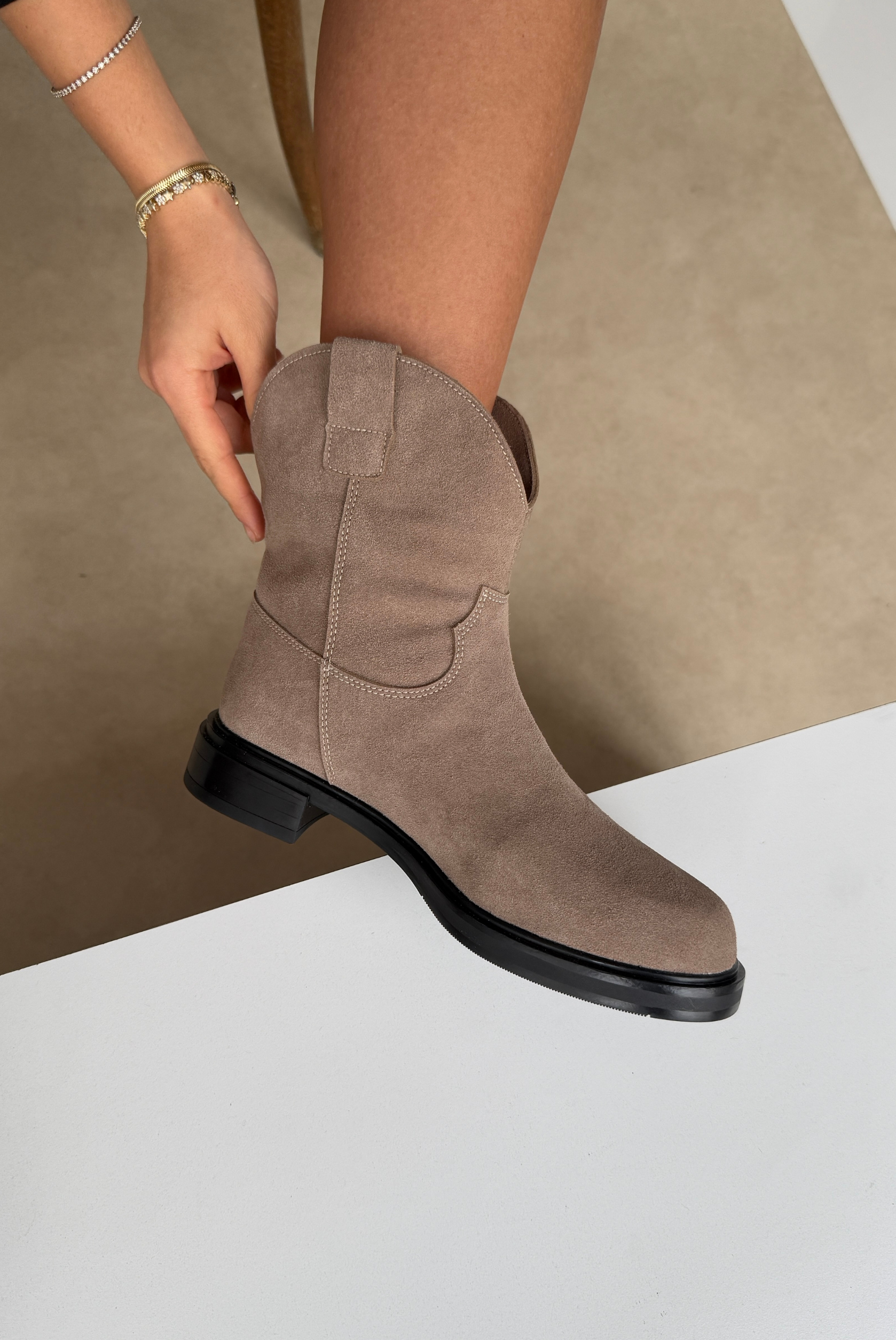 Kadın Bot VİZON SÜET