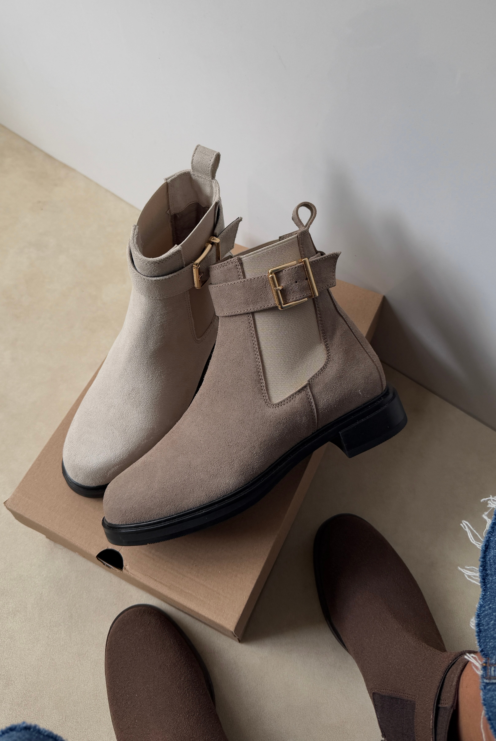 Kadın Bot VİZON SÜET