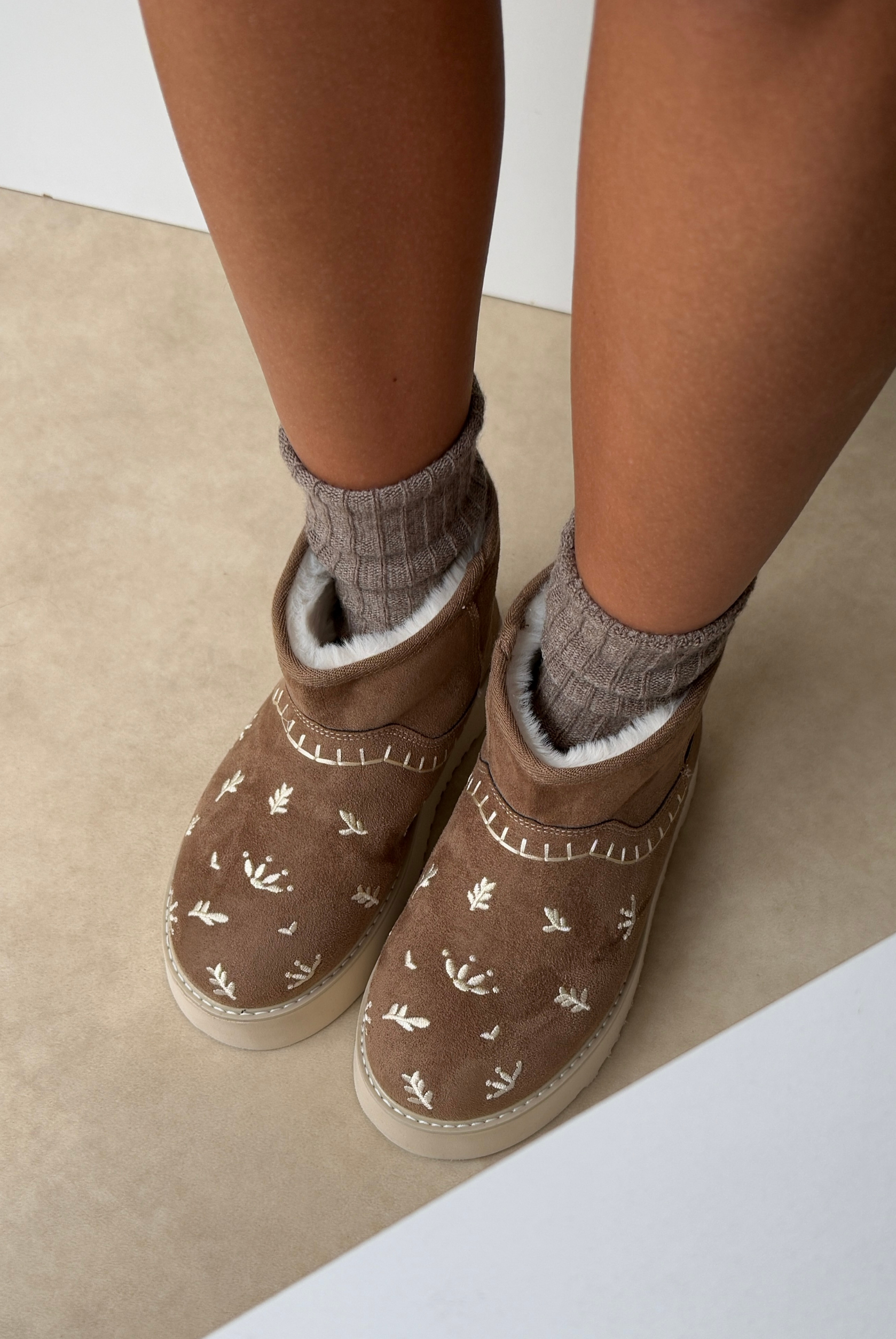 Kadın Bot VİZON SÜET