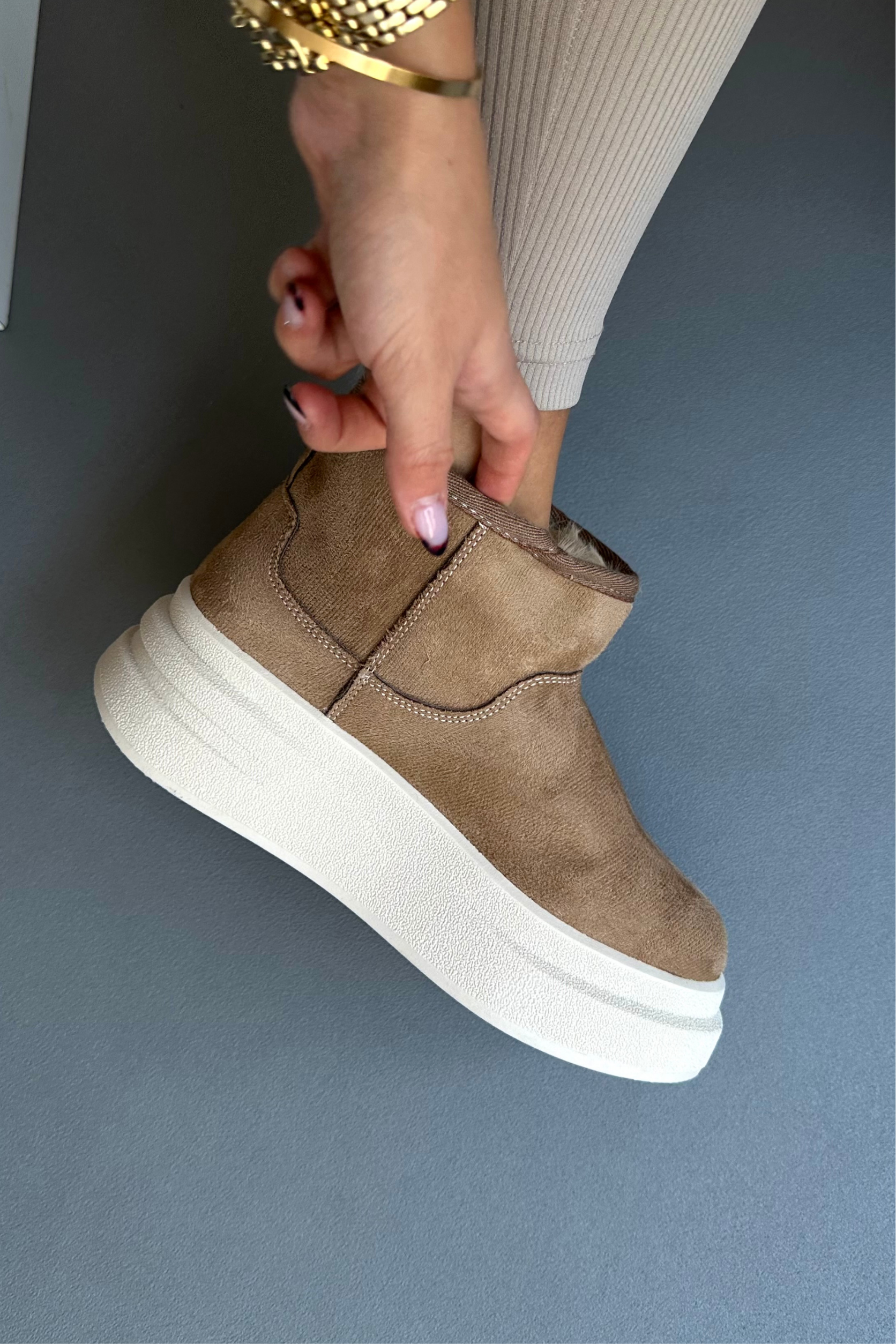 Kadın Bot VİZON SÜET