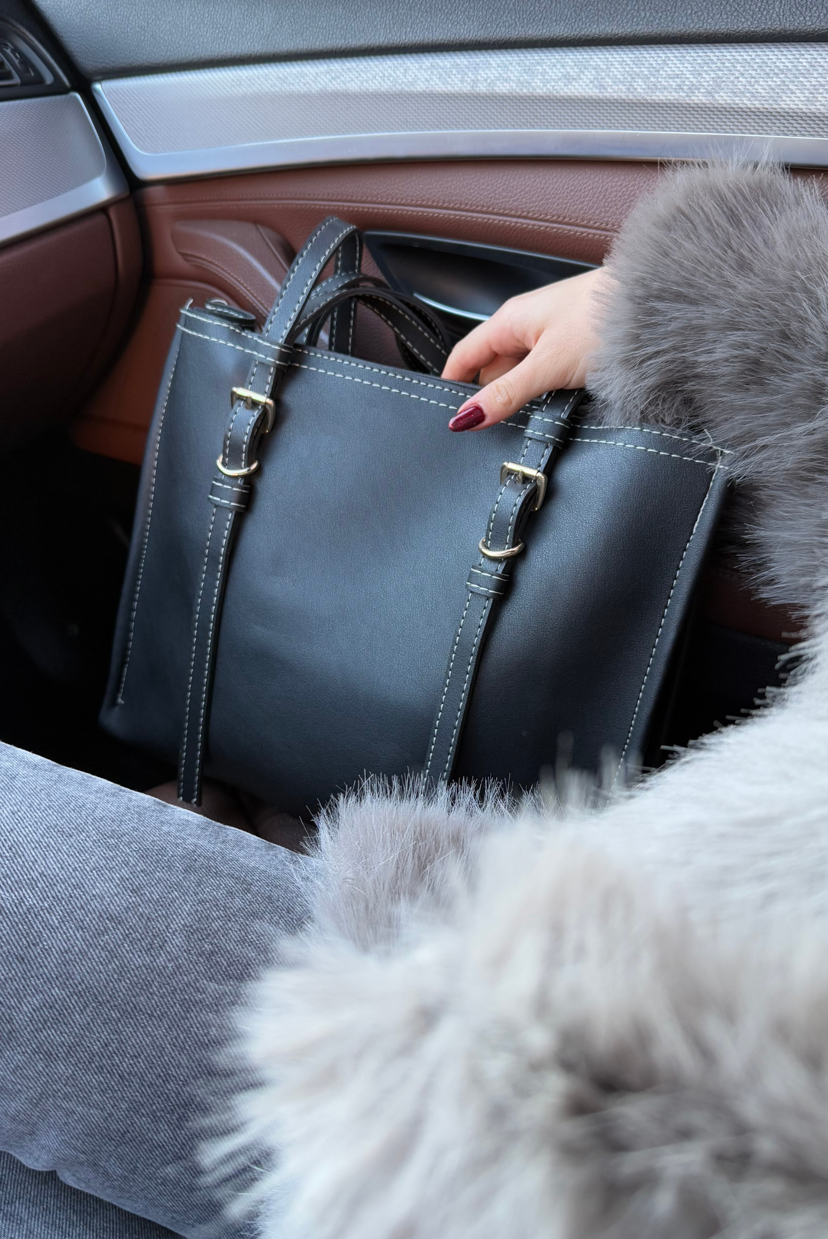 Kadın Çift Askılı SİYAH