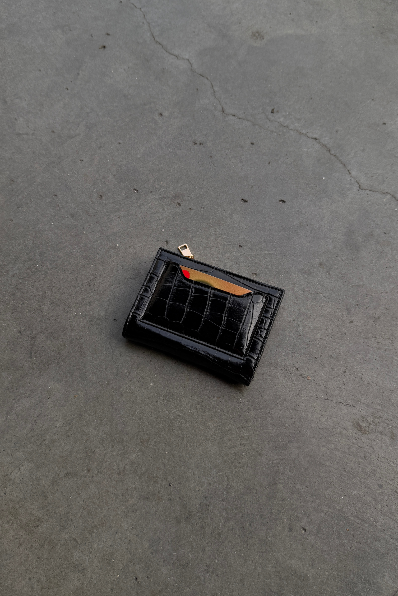 Kadın Cüzdan SİYAH CROCO