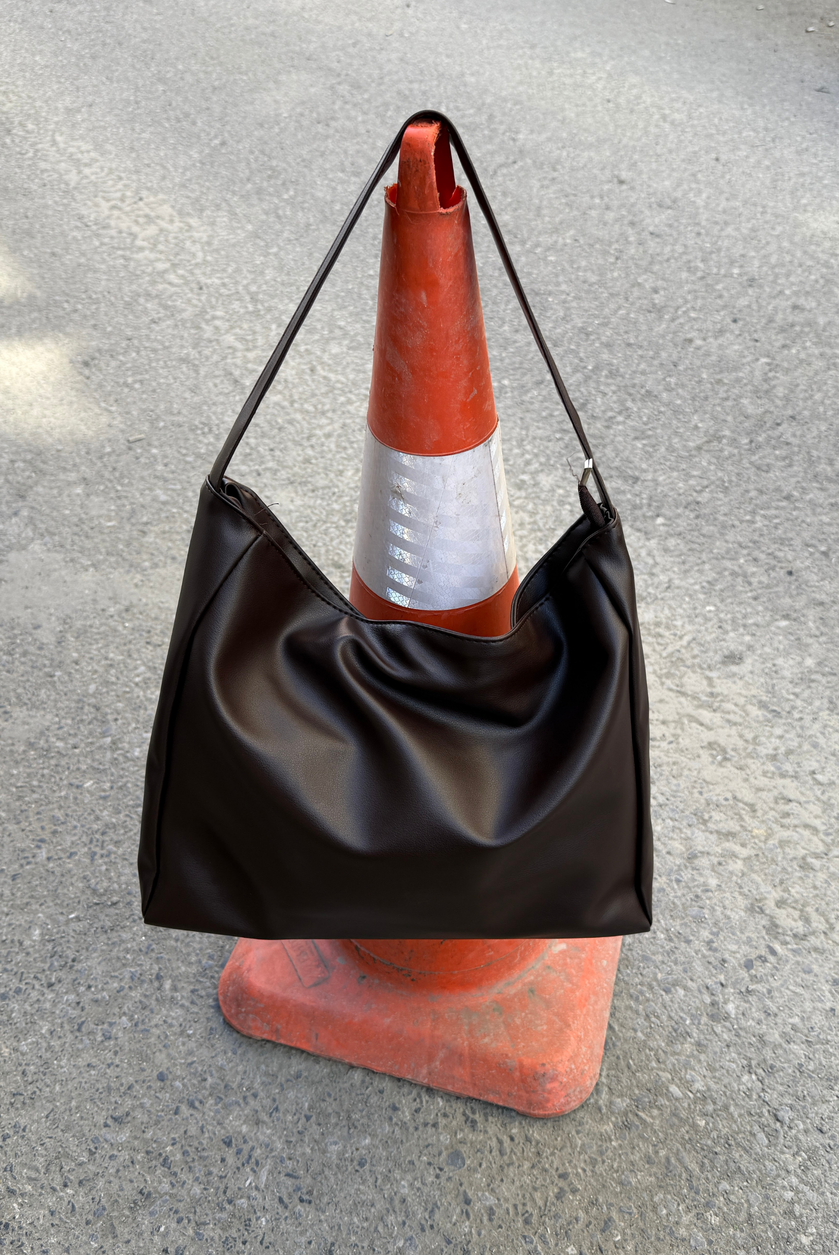 Kadın El VE Omuz Çantası ACI KAHVE