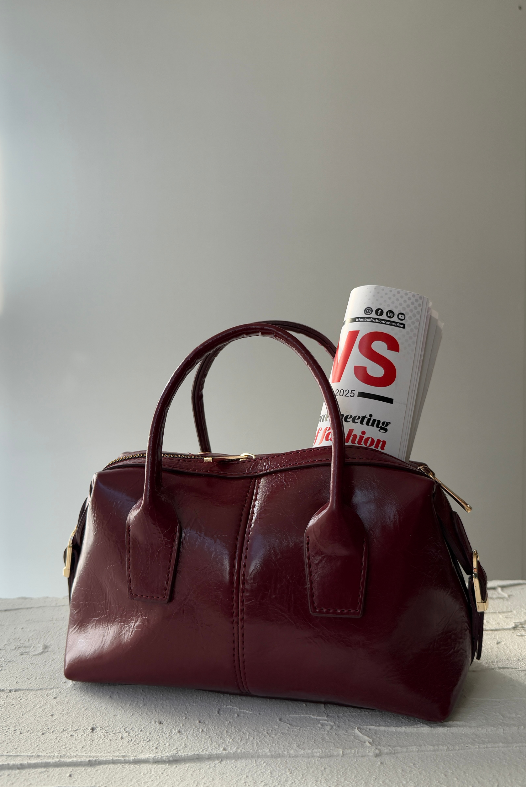 Kadın El Ve Omuz Çantası BORDO