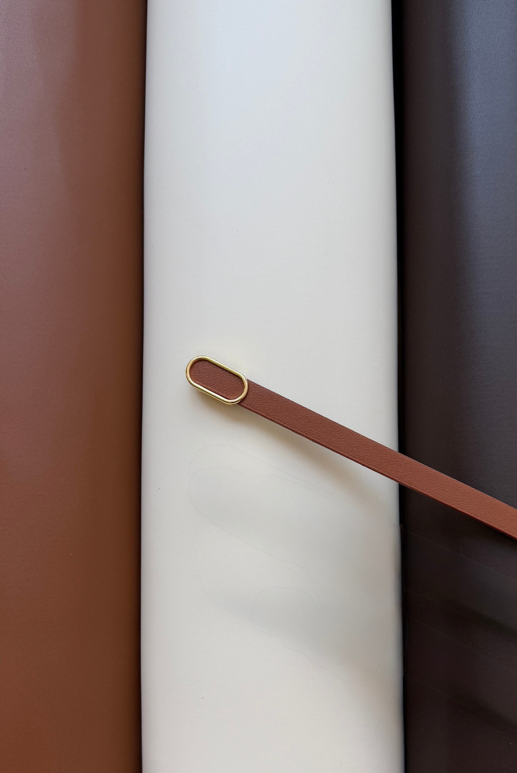 Kadın Kemer Oval Gold Tokalı TABA