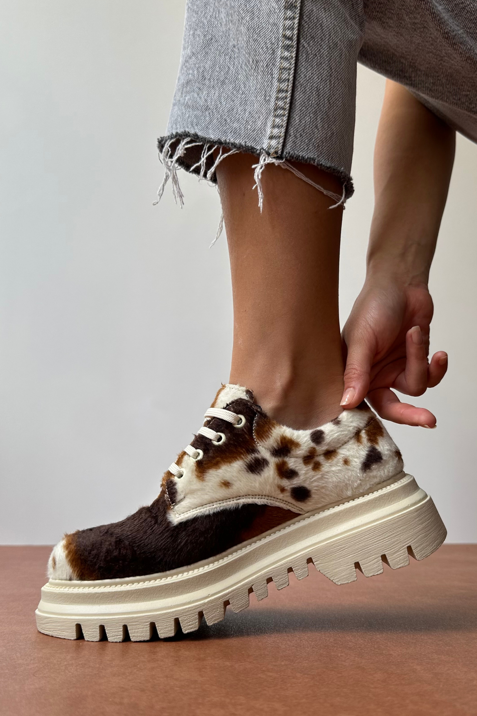 Kadın Makosen Ayakkabı COW