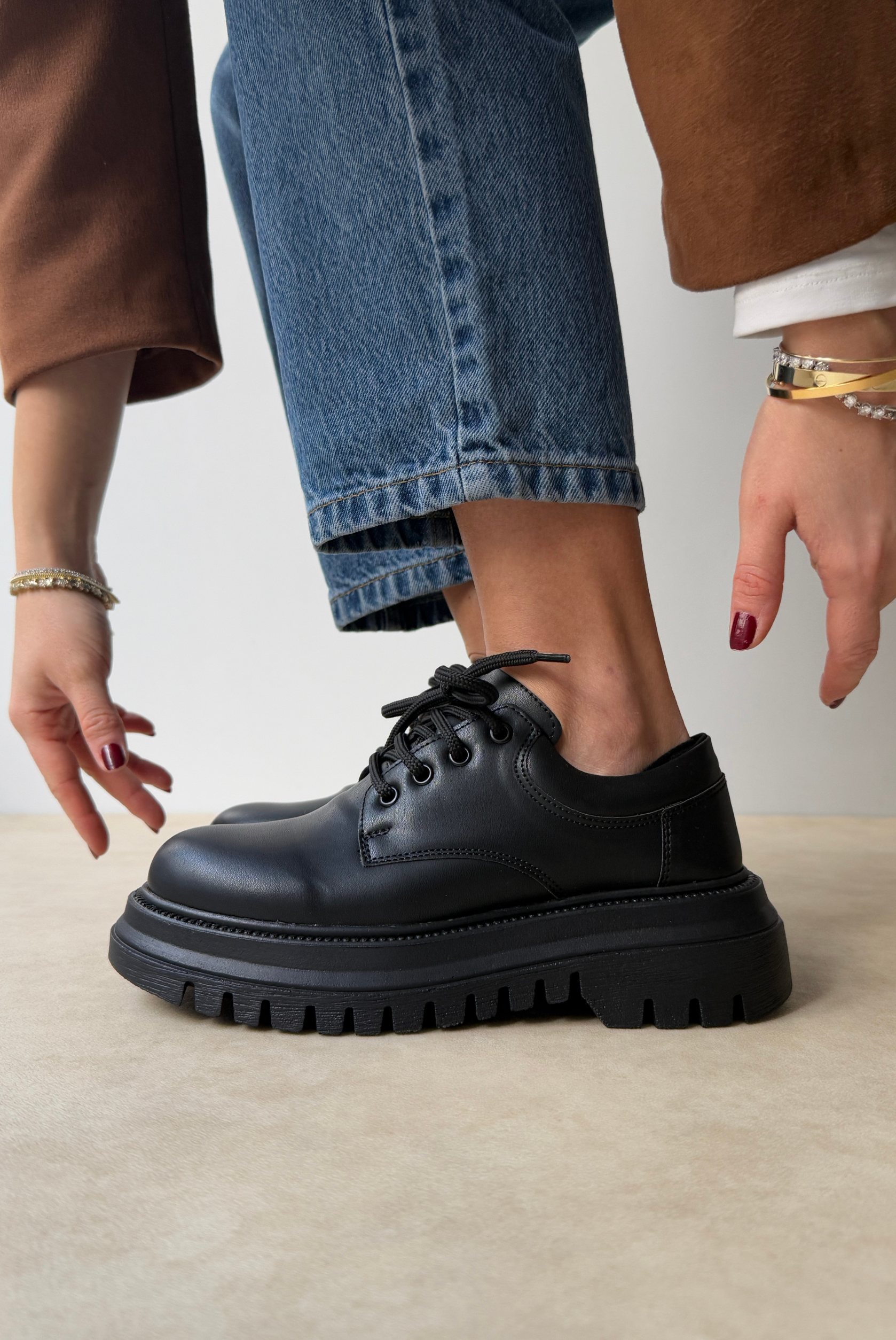 Kadın Makosen Ayakkabı SİYAH