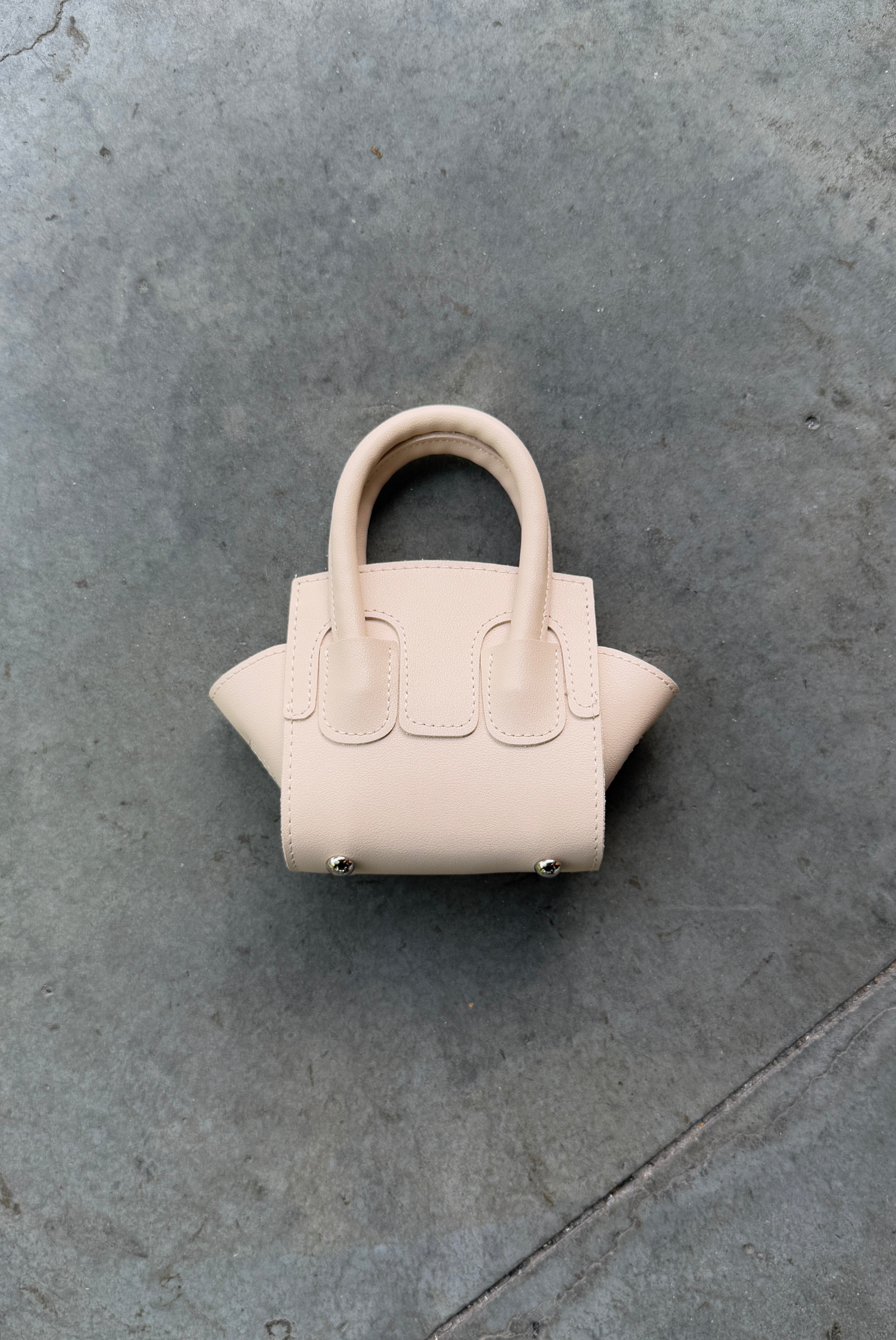 Kadın Mini El ve Omuz Çantası KREM