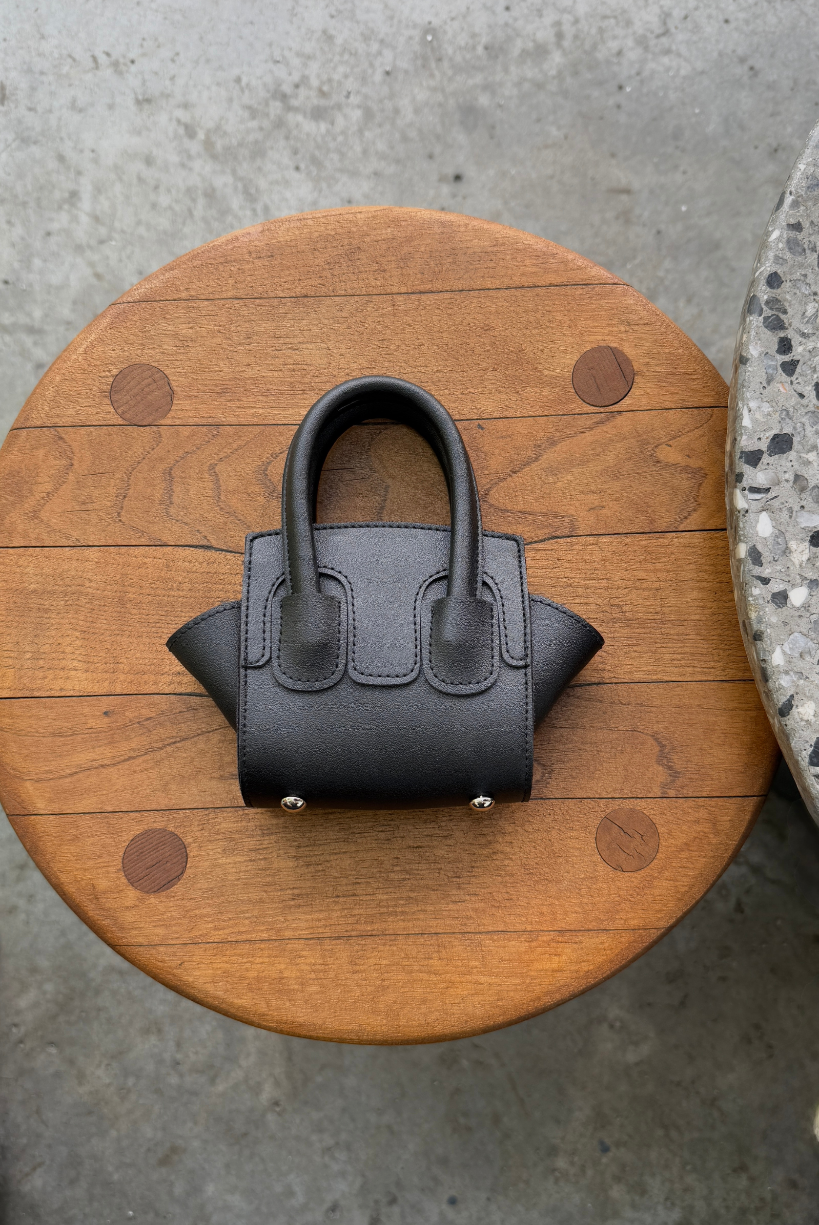 Kadın Mini El ve Omuz Çantası SİYAH